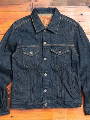 02527P-ZR "Secret Denim" 20oz Selvedge Denim Jacket