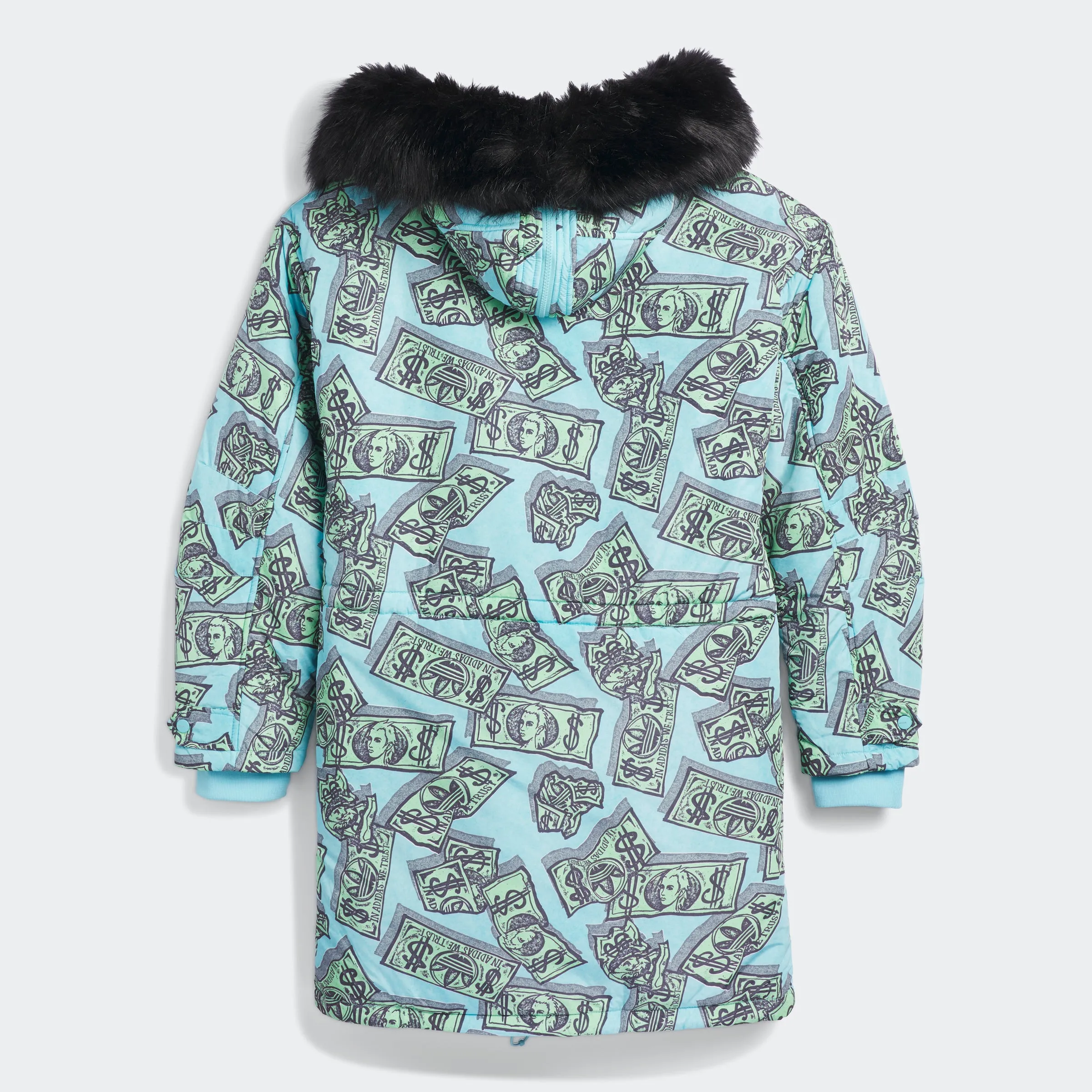 adidas Jeremy Scott Money Print Parka | Men's