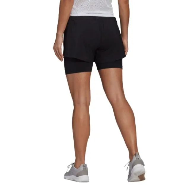 Adidas Primeblue Designed To Move Women Training Short Black/White