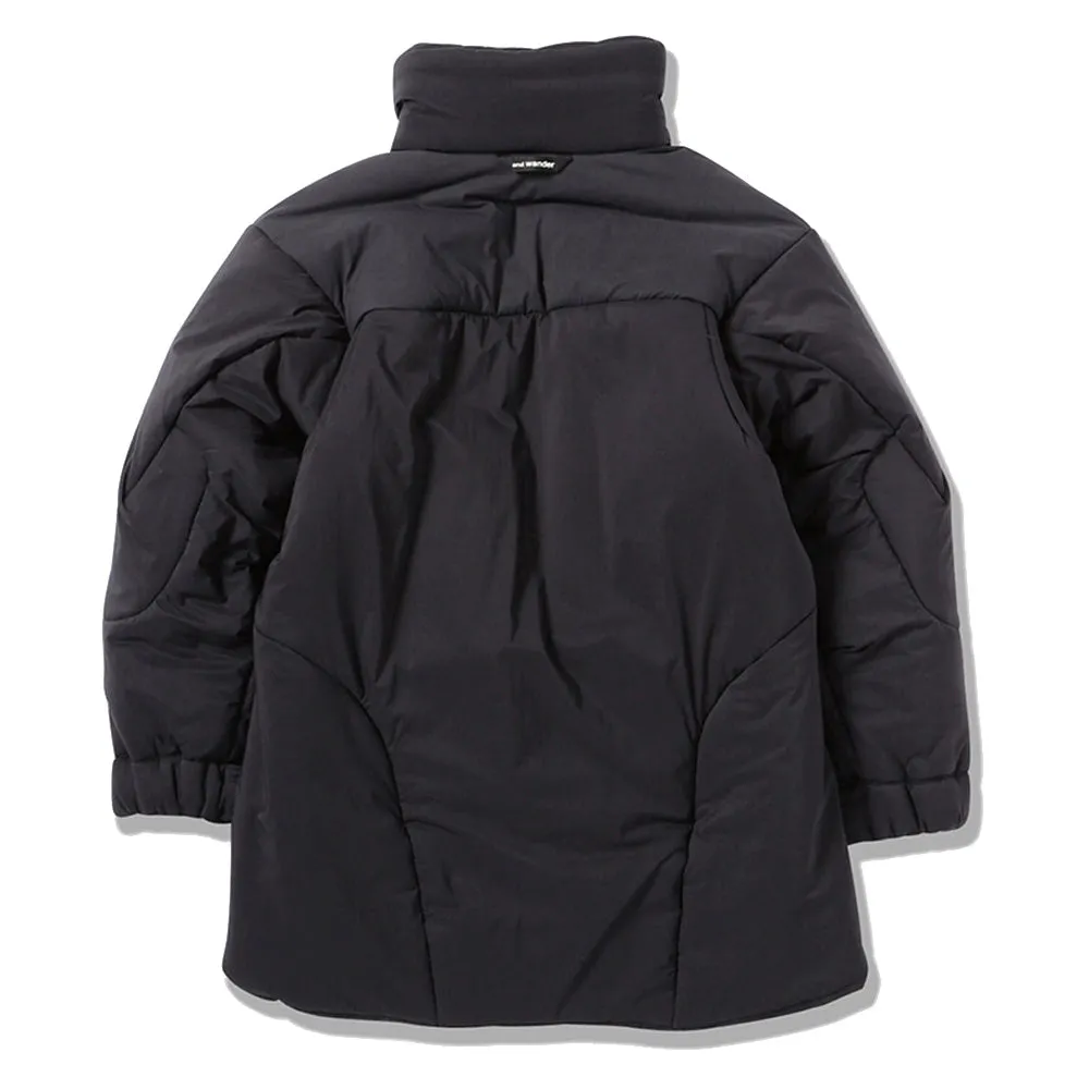 And Wander Top Fleece Coat Black