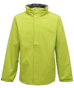 Ardmore waterproof shell jacket | Keylime/Seal Grey