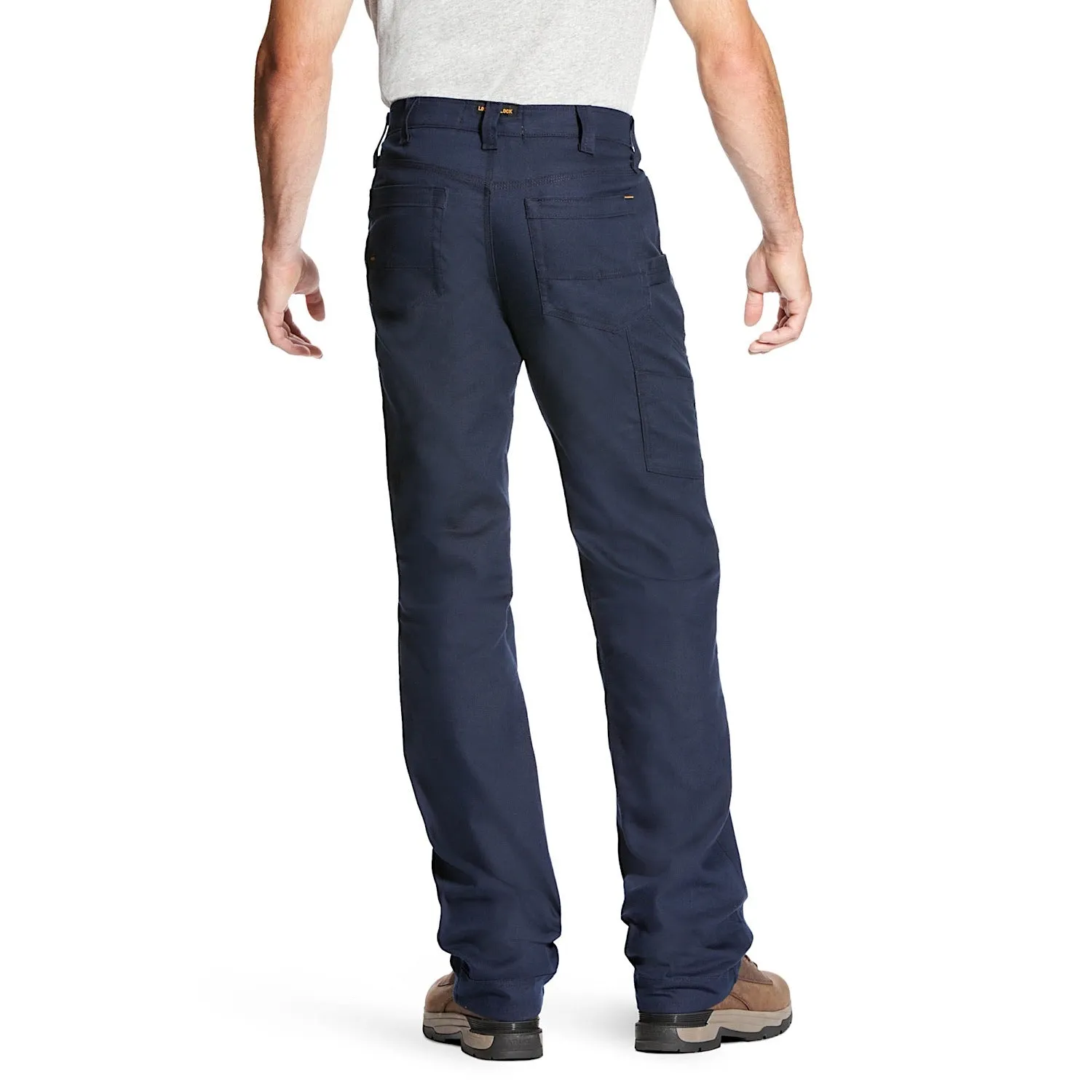 Ariat Mens Rebar M4 Low Rise DuraStretch Canvas Work Pants