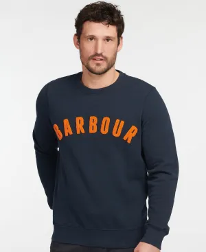 Barbour Men's PREP LOGO CREW - Navy