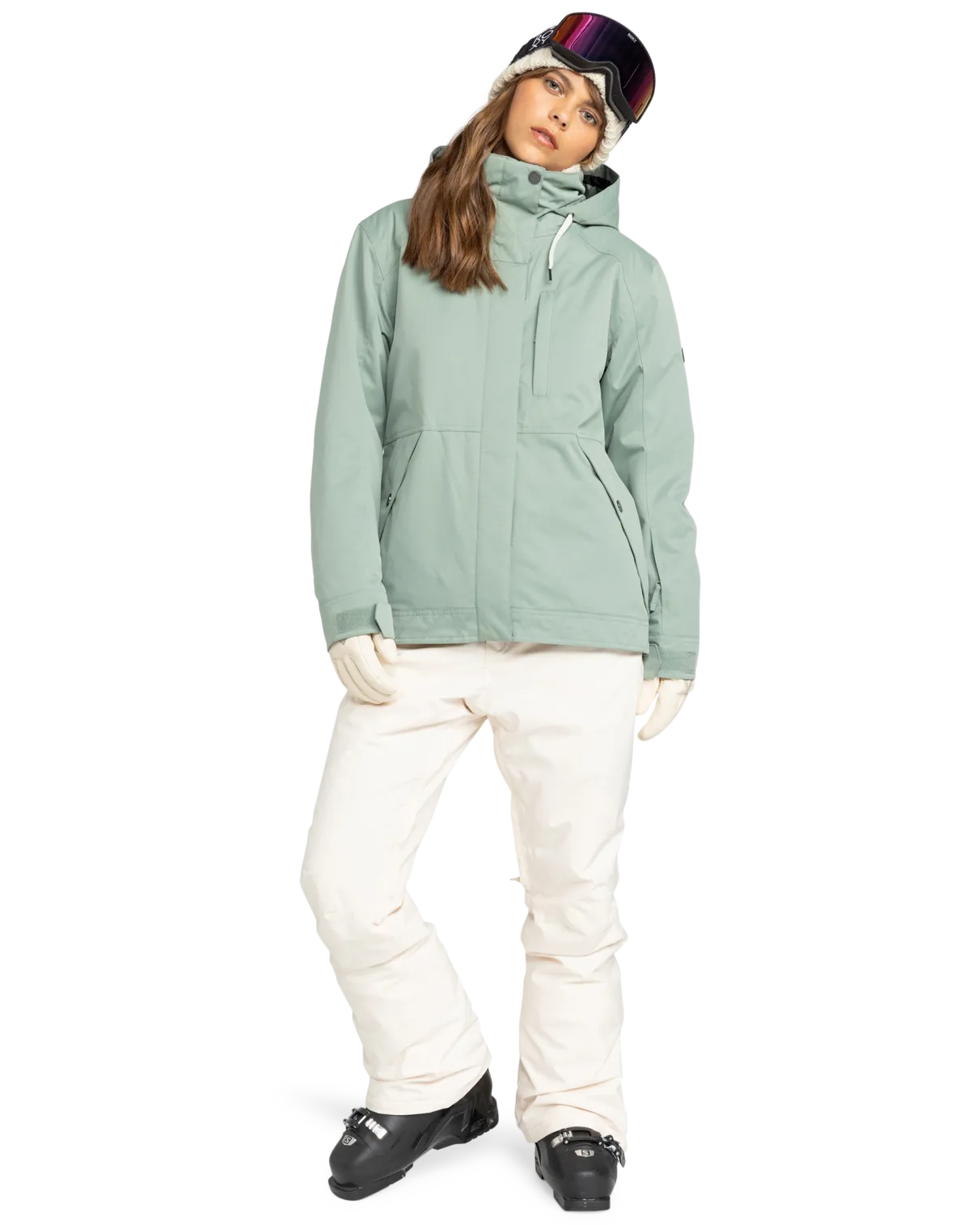 Billie Technical Snow Jacket in Lily pad