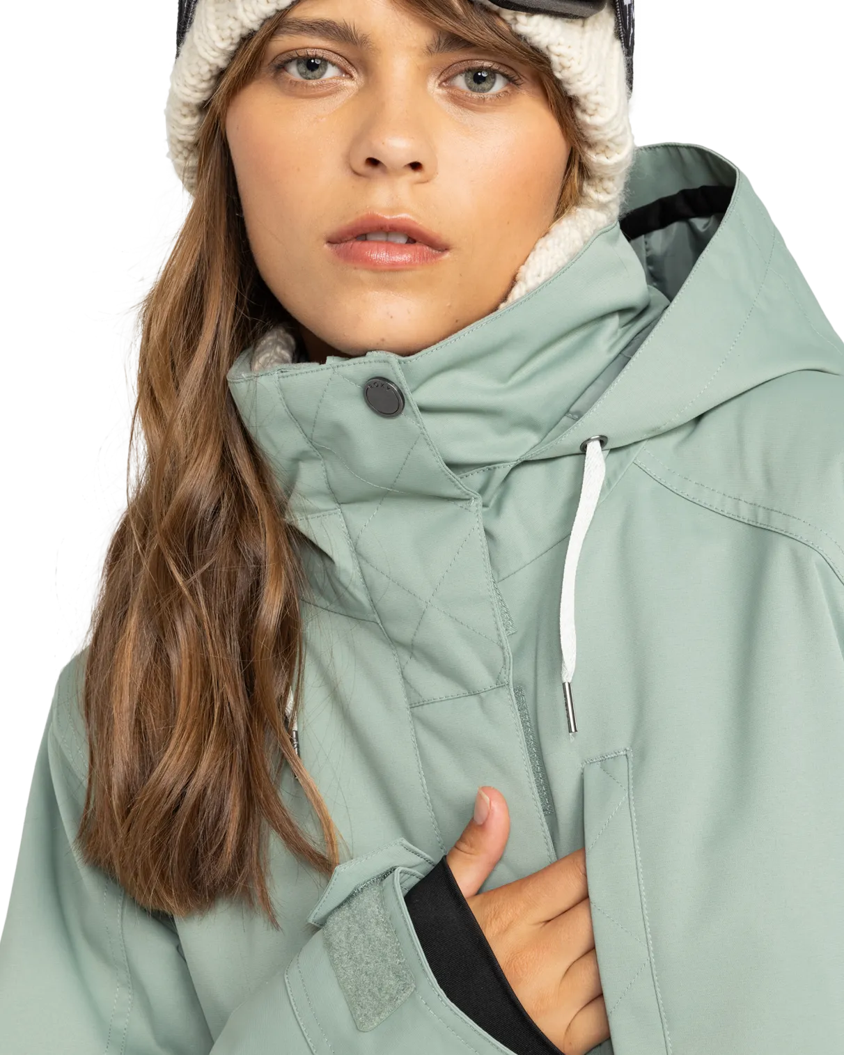 Billie Technical Snow Jacket in Lily pad