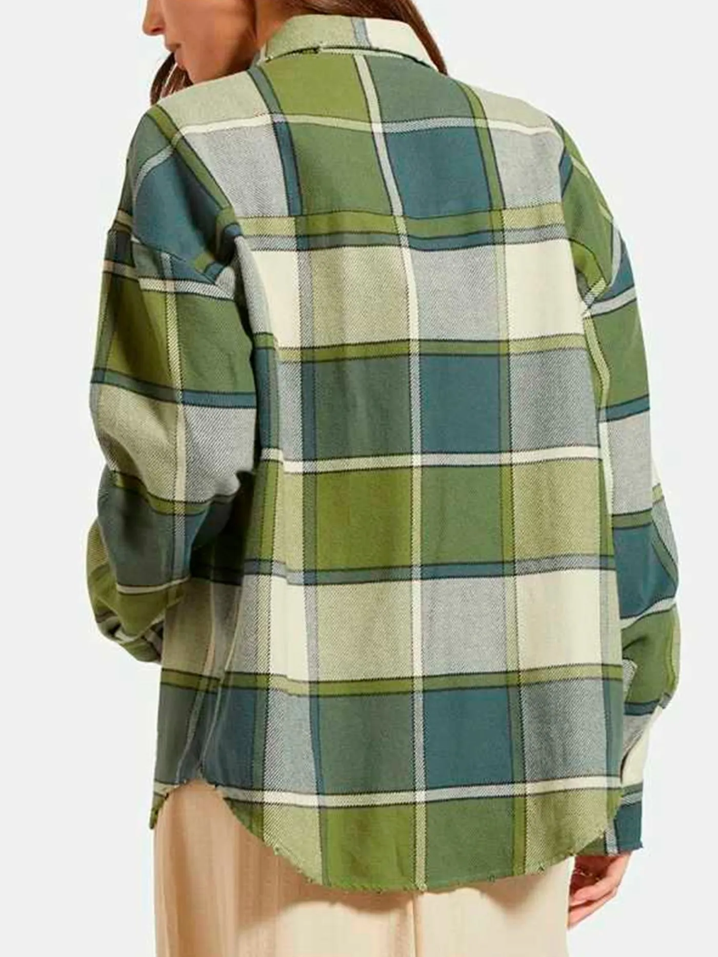 Bowery Classic Flannel Long Sleeve Buttondown Shirt