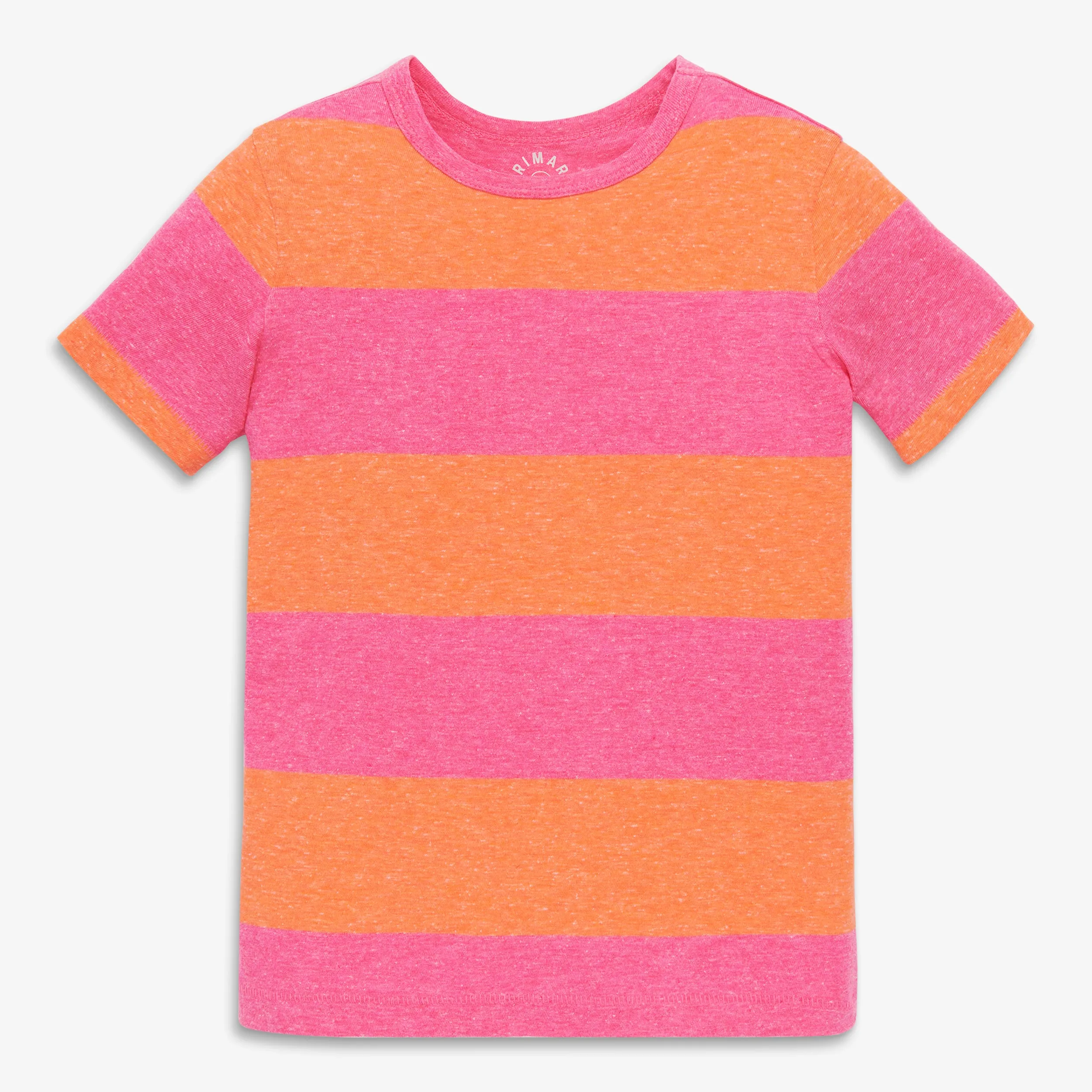 Clearance kids heathered rugby stripe tee