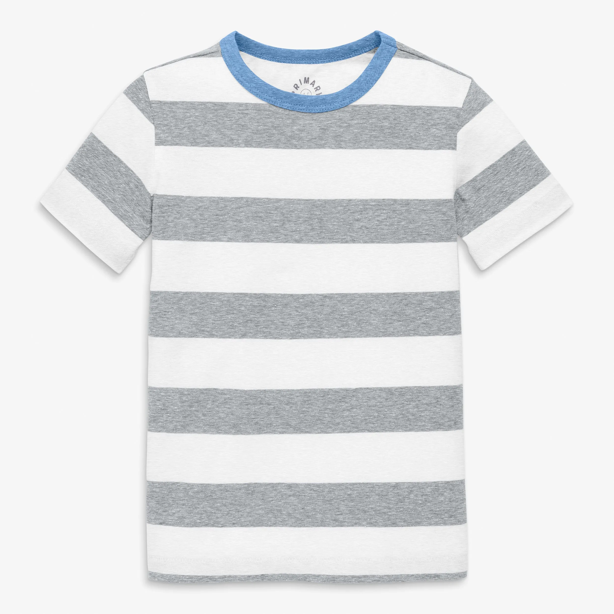 Clearance kids heathered rugby stripe tee