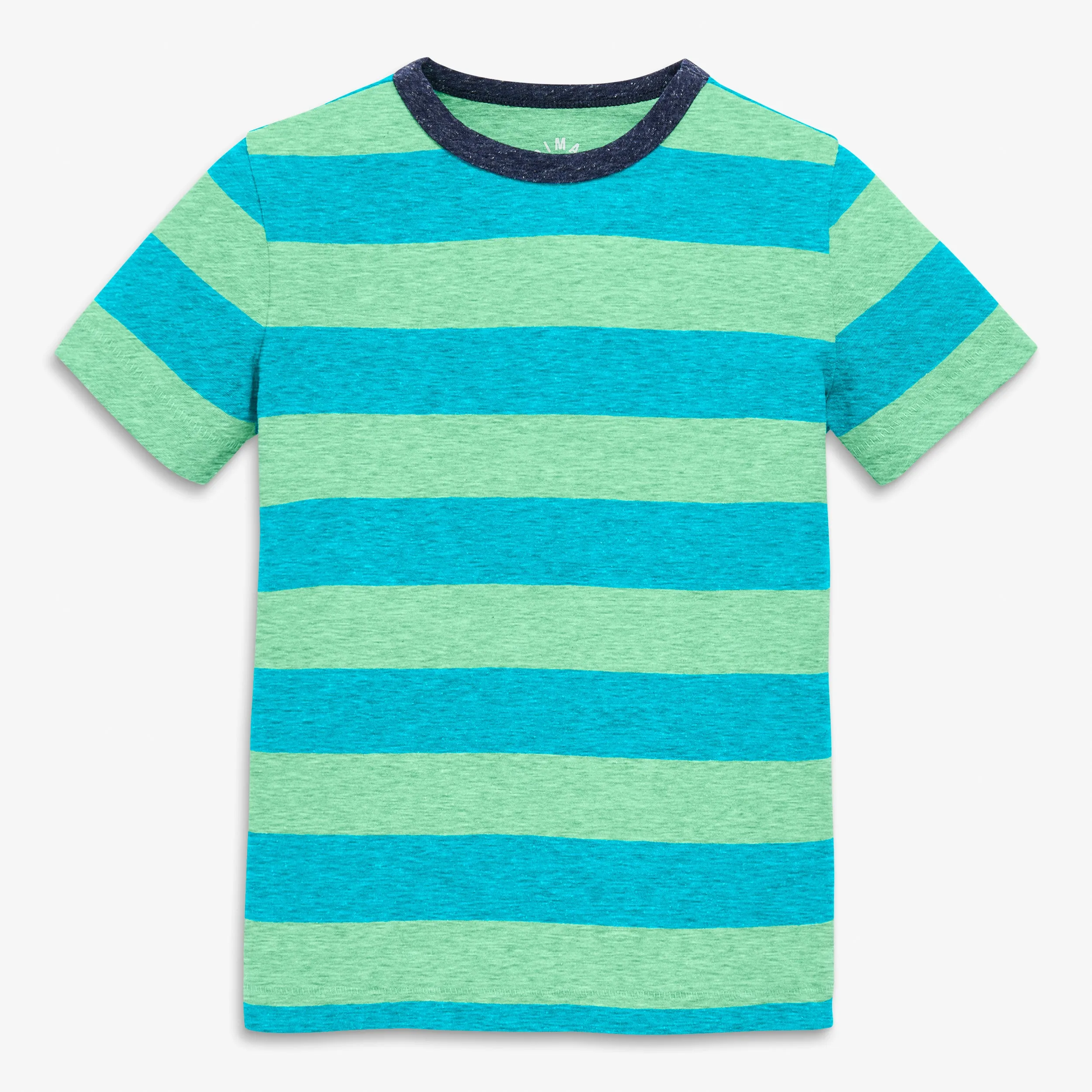 Clearance kids heathered rugby stripe tee