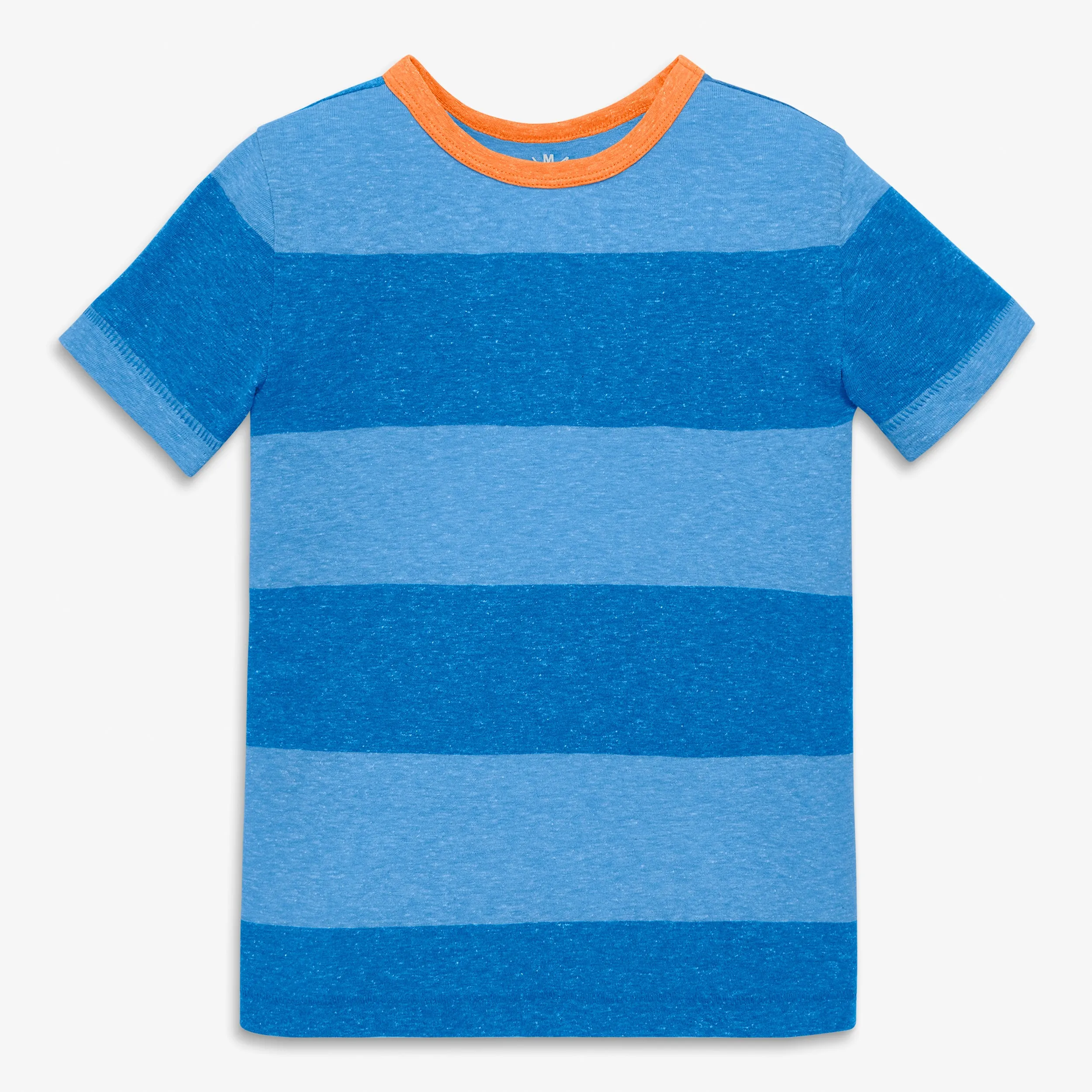 Clearance kids heathered rugby stripe tee