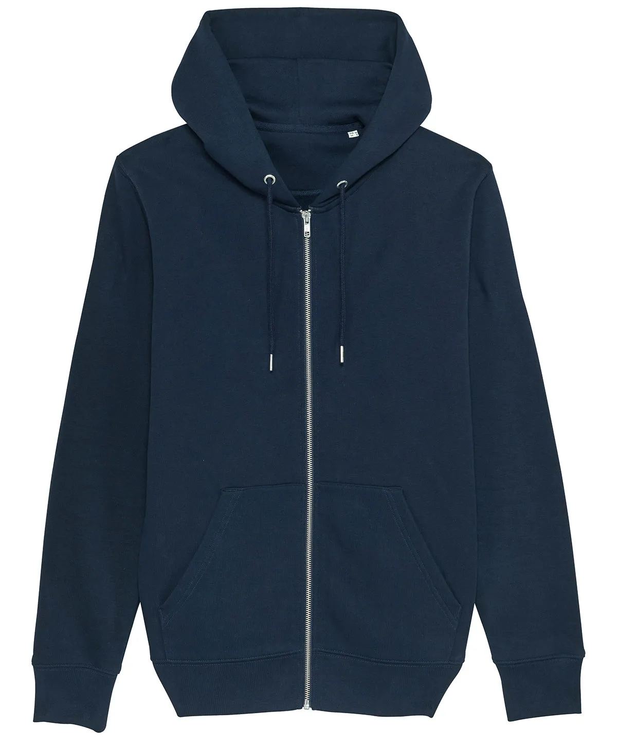 Cultivator unisex iconic zip-thru hoodie sweatshirt (STSM566) | French Navy