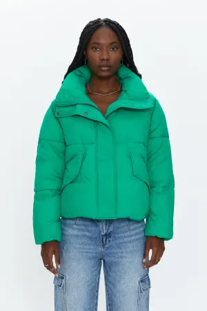 Donovan Swing Puffer Jacket - Evergreen