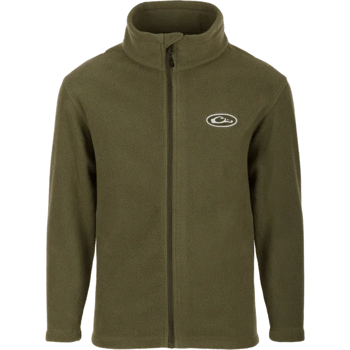 Drake Youth Camp Fleece Full Zip