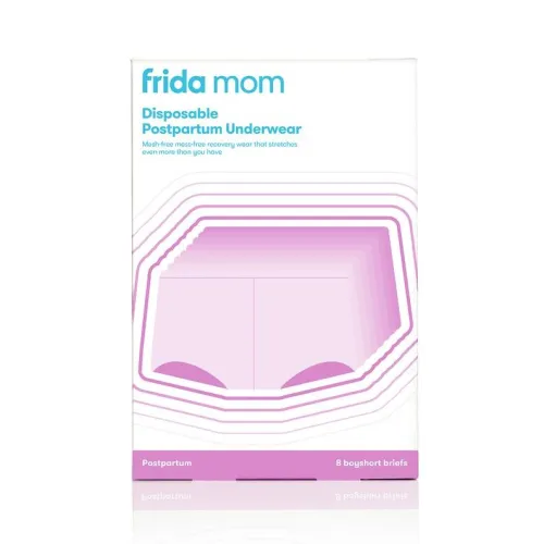 FridaMom Boyshort Disposable Postpartum Underwear (8 Pack)