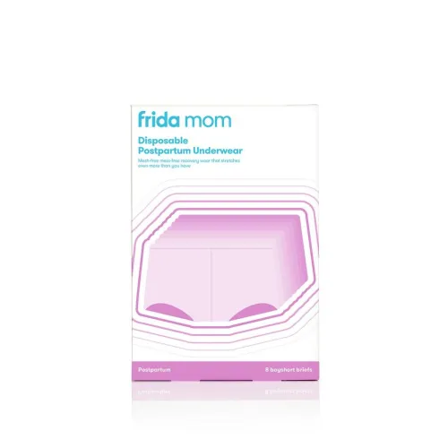 FridaMom Boyshort Disposable Postpartum Underwear (8 Pack)