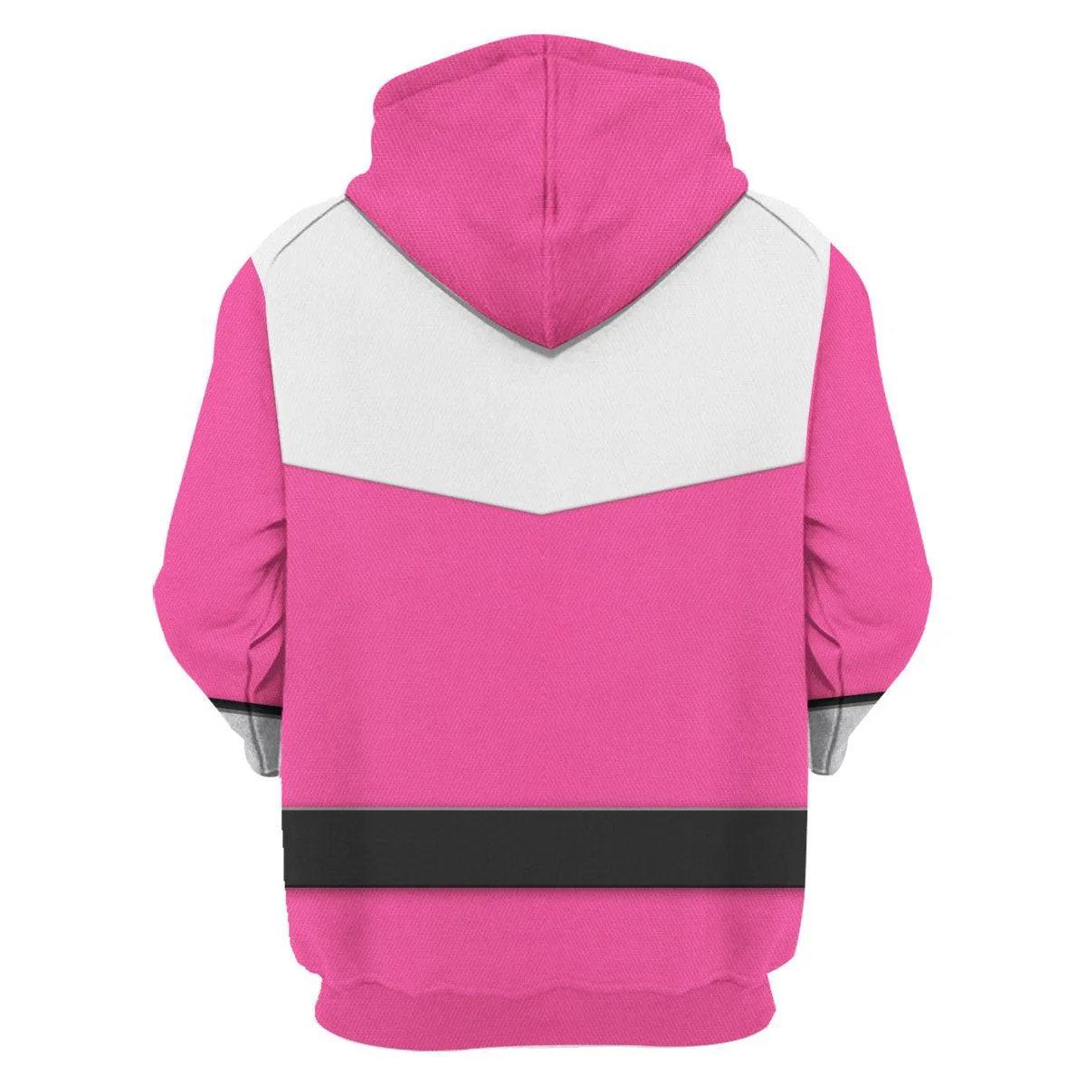 Gearhomie Power Rangers Time Force (2001) Pink Hoodies Sweatshirt T-shirt Hawaiian Tracksuit