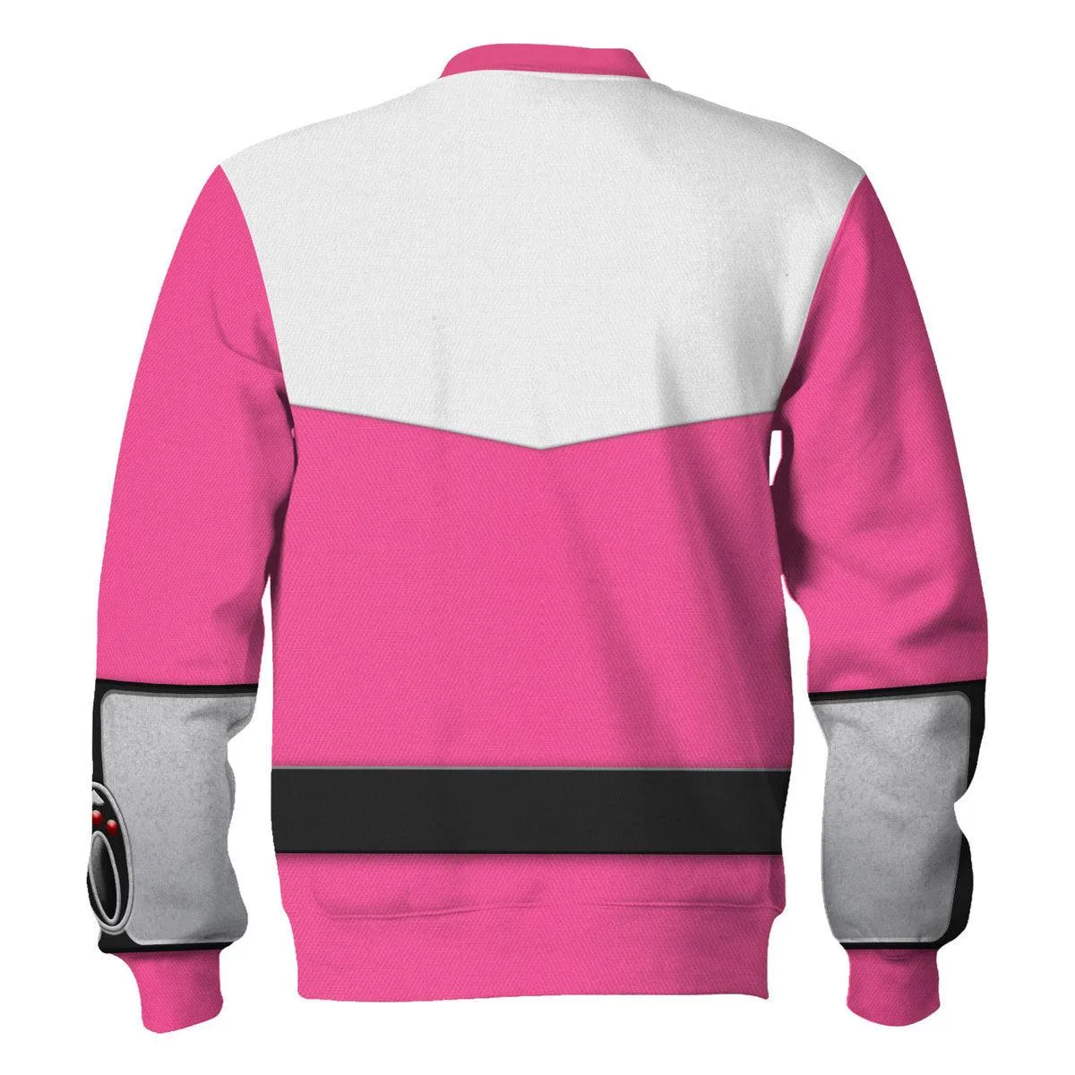 Gearhomie Power Rangers Time Force (2001) Pink Hoodies Sweatshirt T-shirt Hawaiian Tracksuit