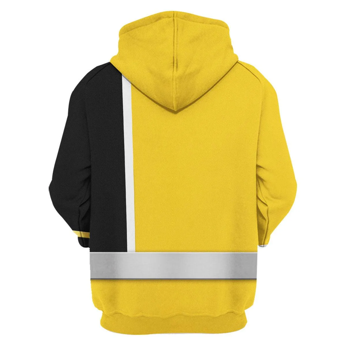 Gearhomie S.P.D Yellow Ranger Hoodies Sweatshirt T-shirt Sweatpants Hawaiian Tracksuit