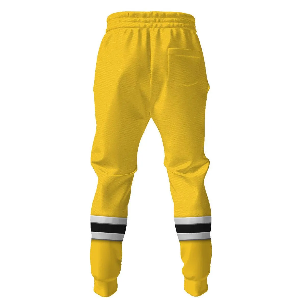 Gearhomie S.P.D Yellow Ranger Hoodies Sweatshirt T-shirt Sweatpants Hawaiian Tracksuit