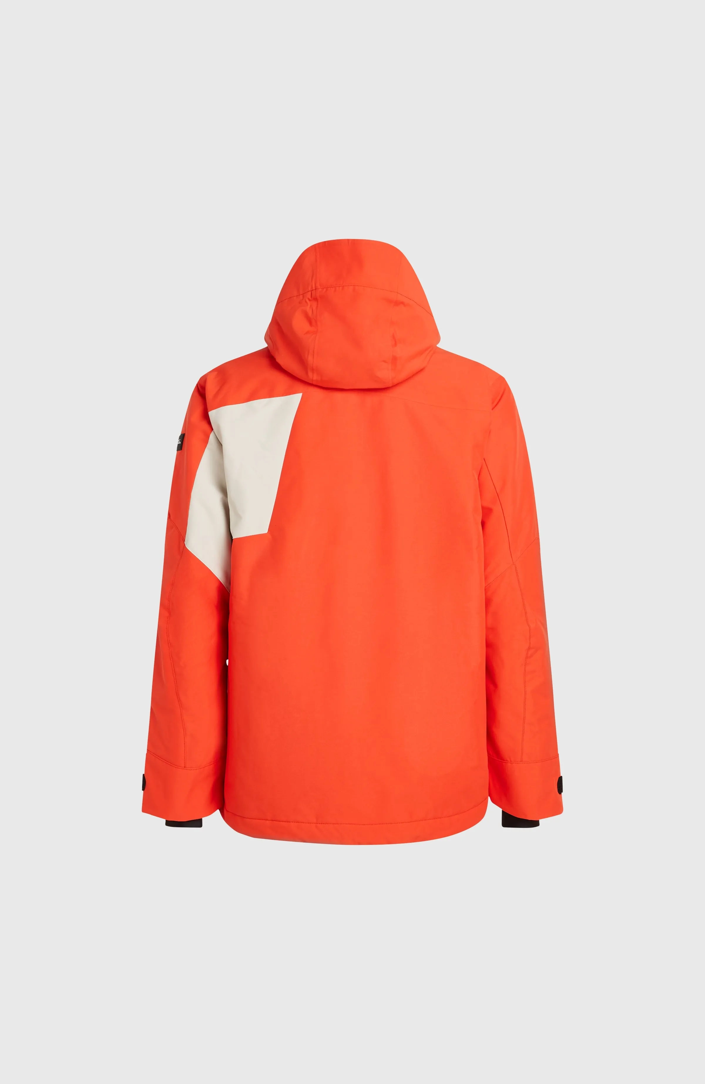 Hammer Block Snow Jacket | Paprika Flame Colour Block