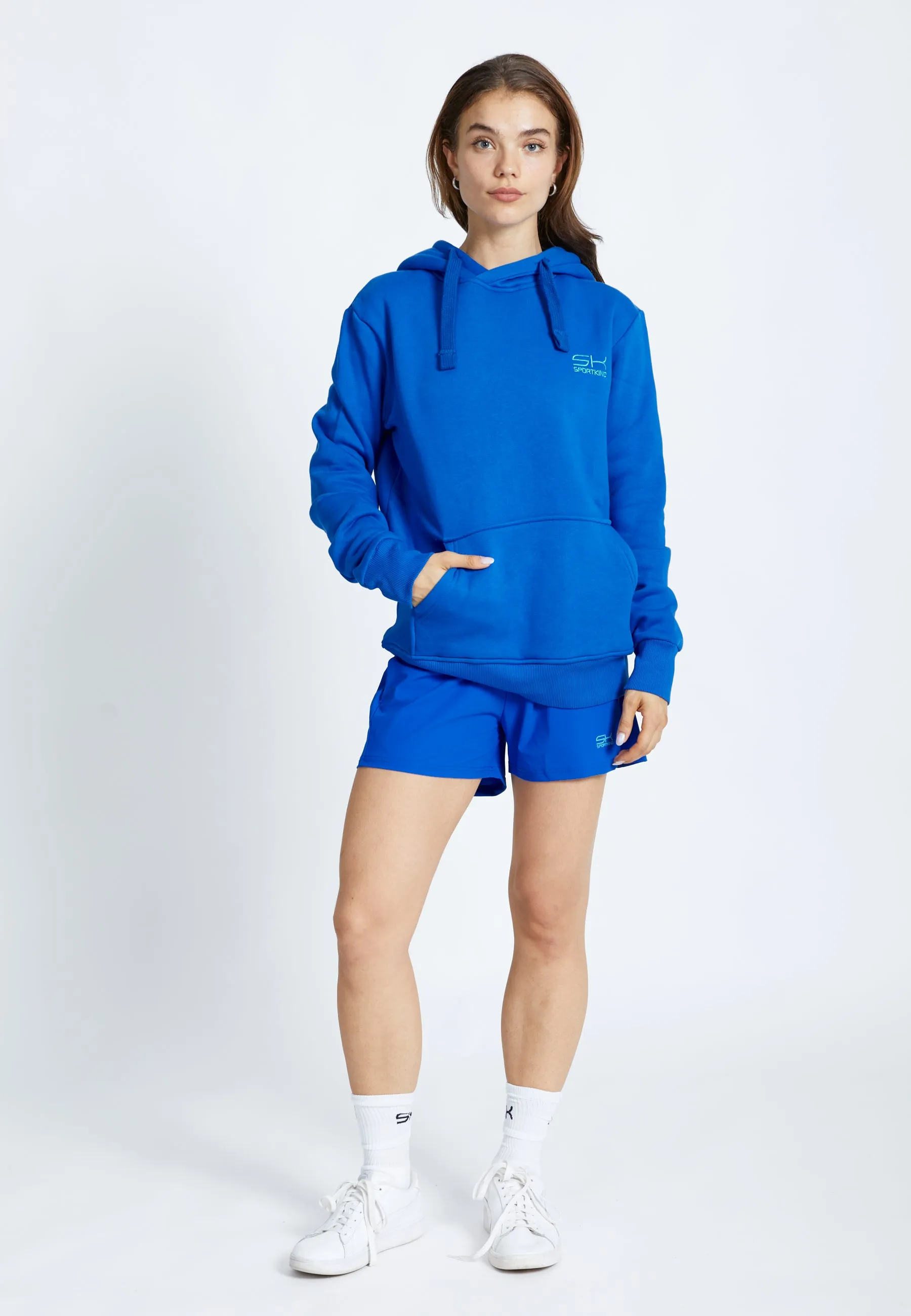 Hoodie unisex, cobalt blue