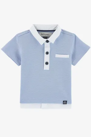 Jean Bourget Baby Boys Polo Shirt (Size 12M left)