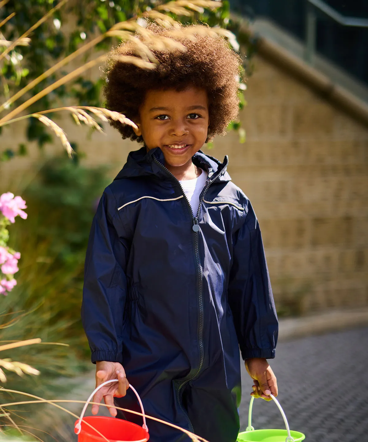 Kids paddle rainsuit | Navy