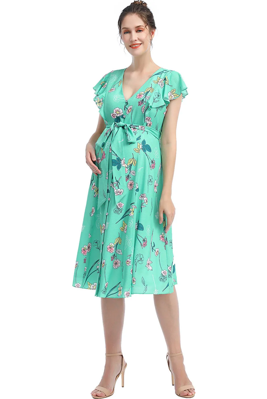 Kimi   Kai Maternity "Alaia" Nursing Dress