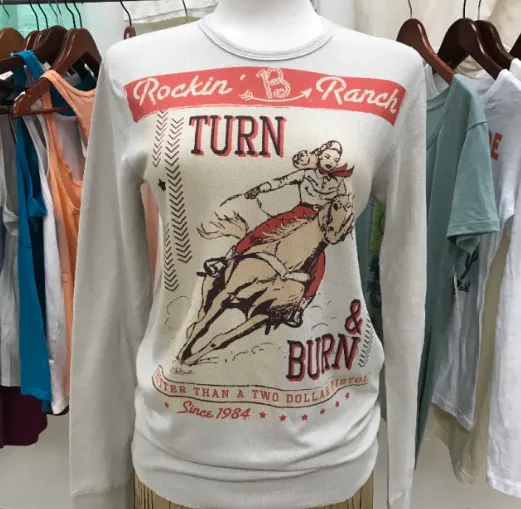 Original Cowgirl Clothing T-Shirts: Thermal Turn and Burn