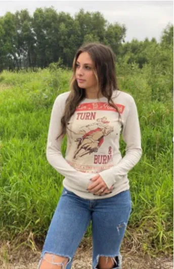 Original Cowgirl Clothing T-Shirts: Thermal Turn and Burn