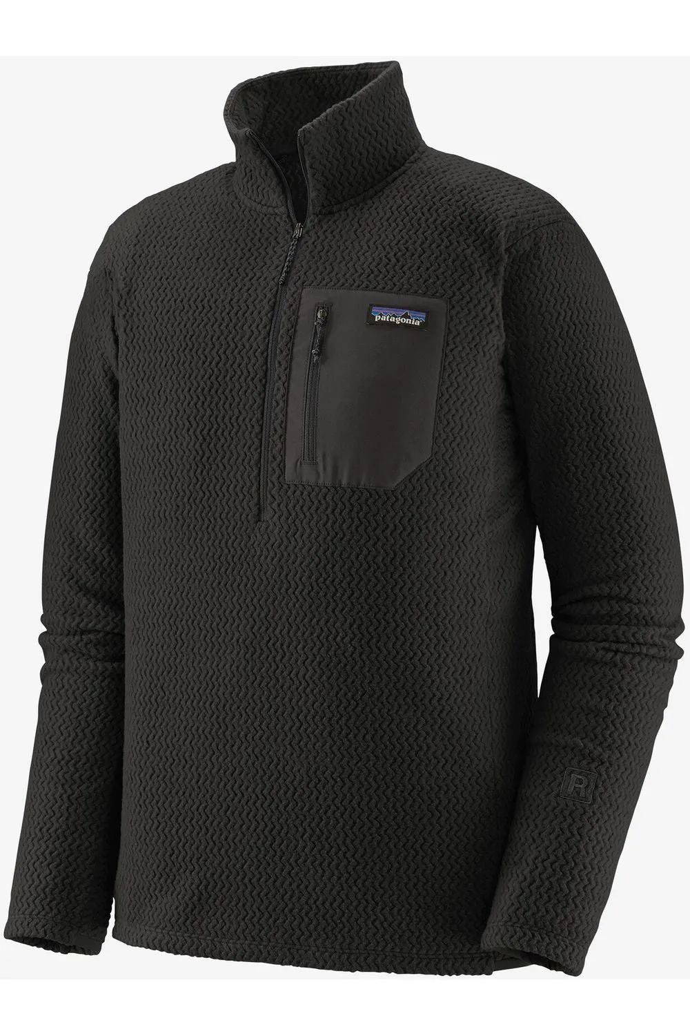 Patagonia Mens R1 Air Zip Neck Fleece Black