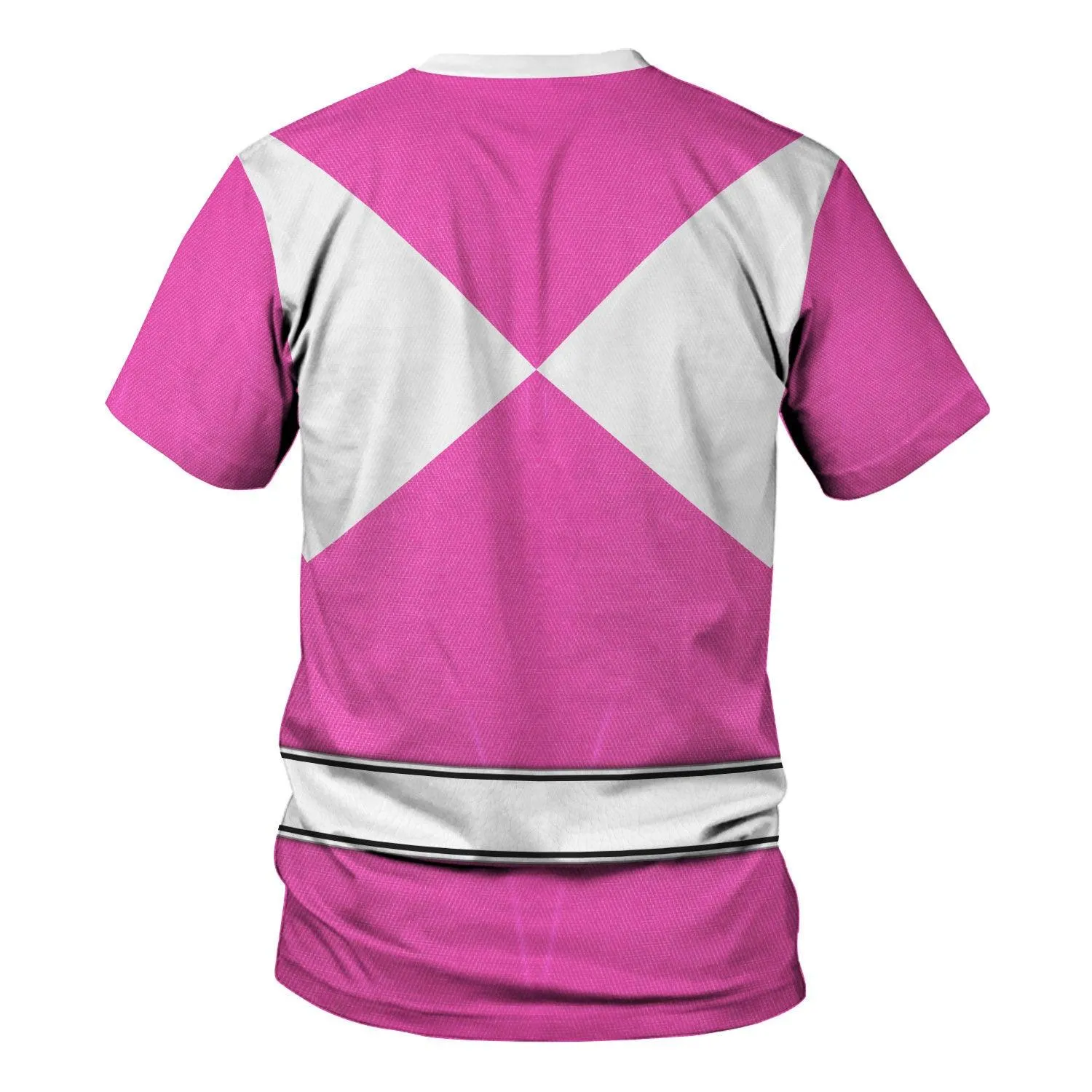 Pink Ranger Mighty Morphin Hoodies Sweatshirt T-shirt Hawaiian Tracksuit