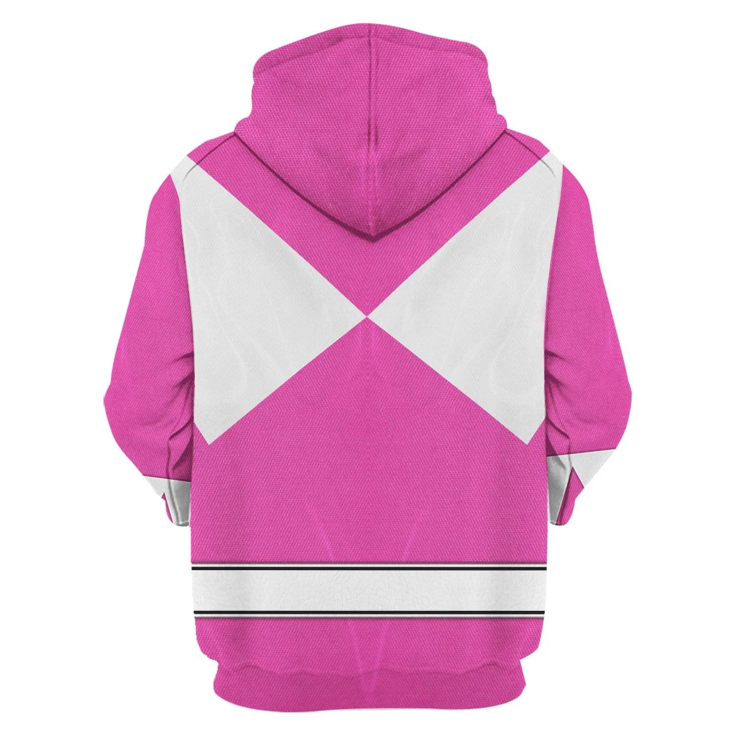 Pink Ranger Mighty Morphin Hoodies Sweatshirt T-shirt Hawaiian Tracksuit