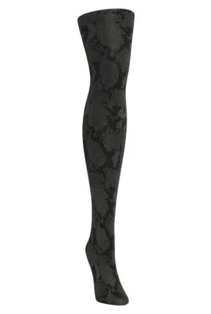 Pretty in Python Breathable Opaque Tights