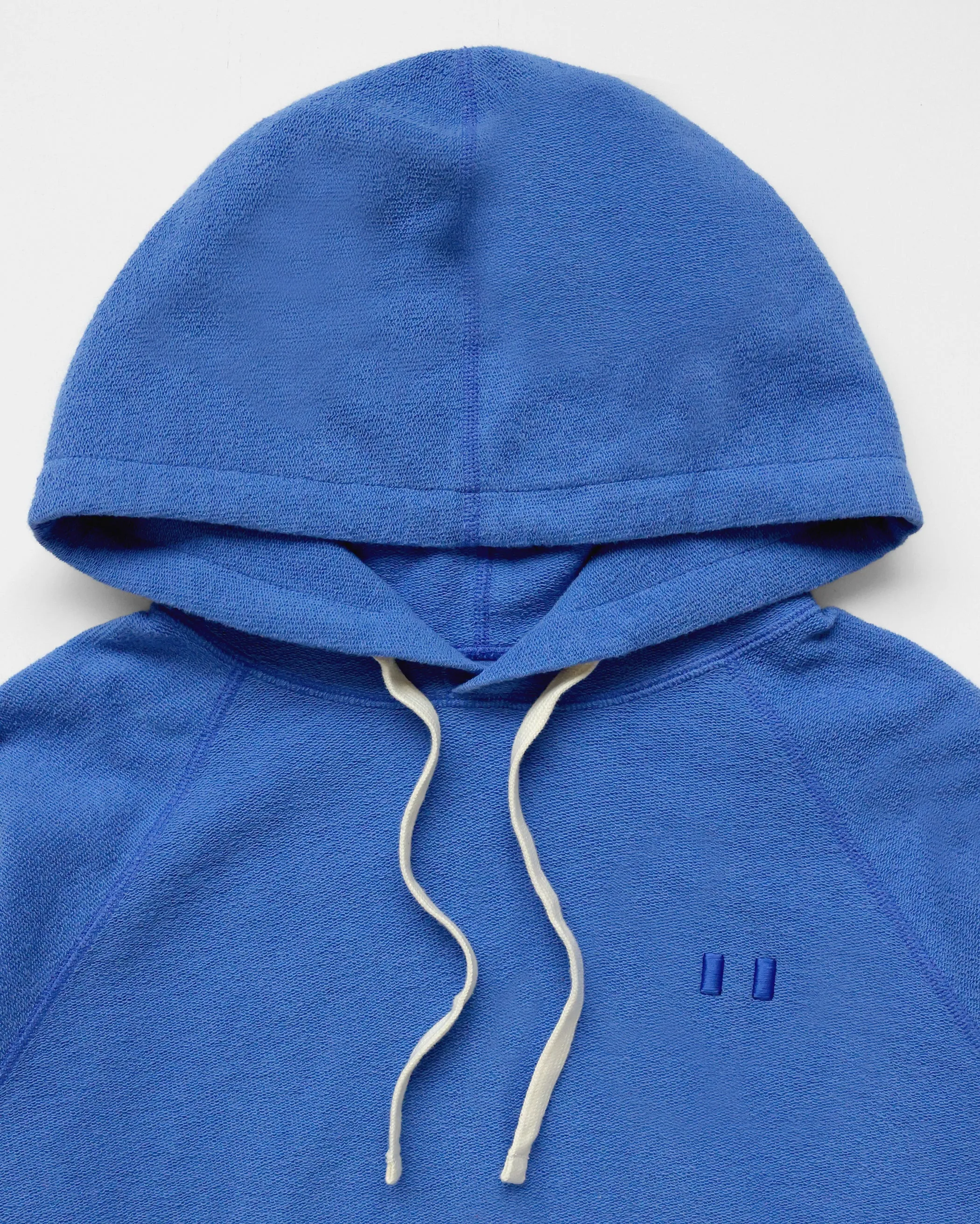 Reverse French Terry Hoodie Super Blue - Unisex