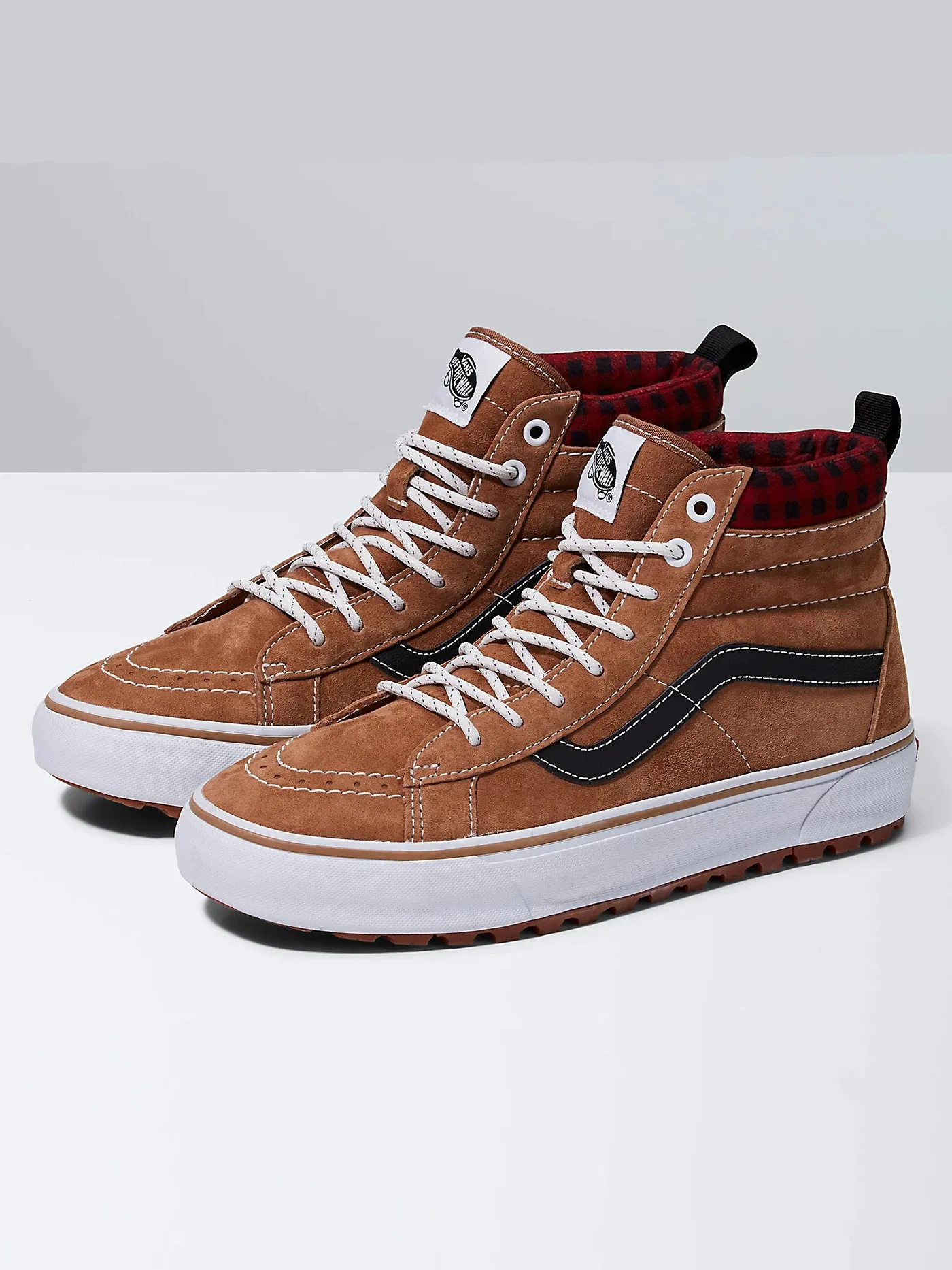 Sk8-Hi MTE-1 Plaid Brown/Black Winter Boots