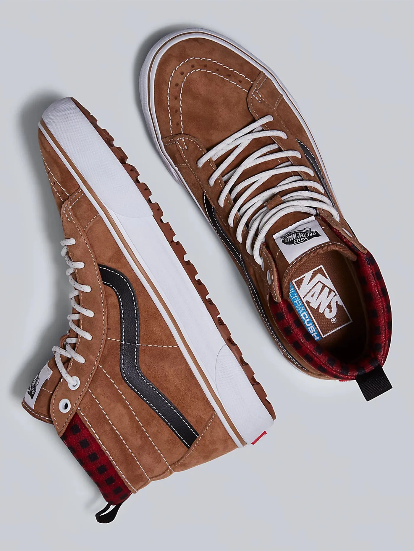 Sk8-Hi MTE-1 Plaid Brown/Black Winter Boots