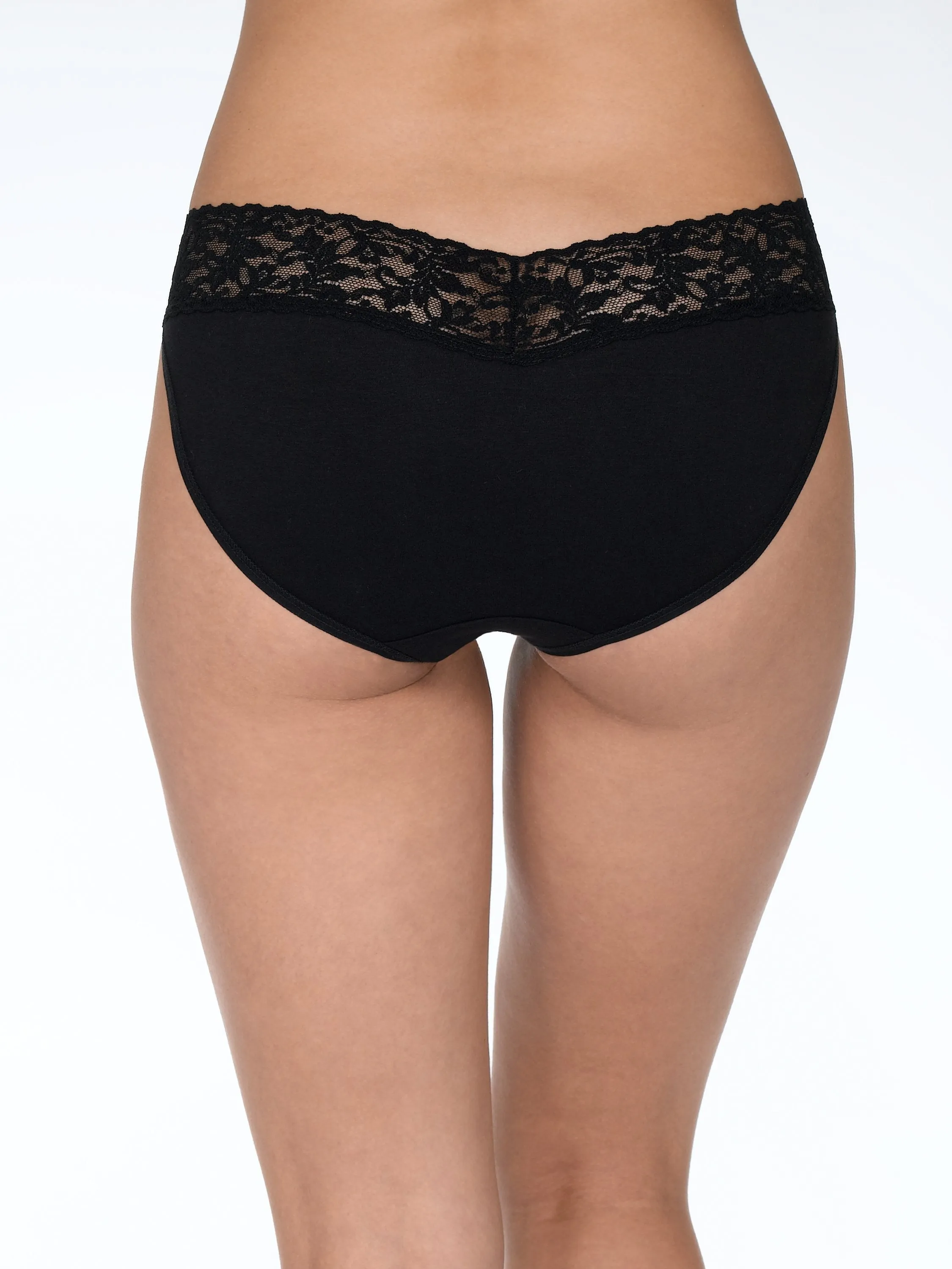 Supima® Cotton V-kini Black