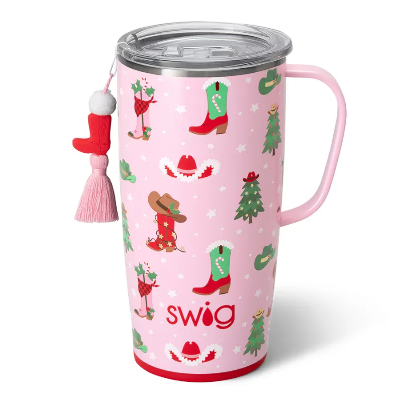 Swig | Howdy Holidays Travel Mug in 22 oz